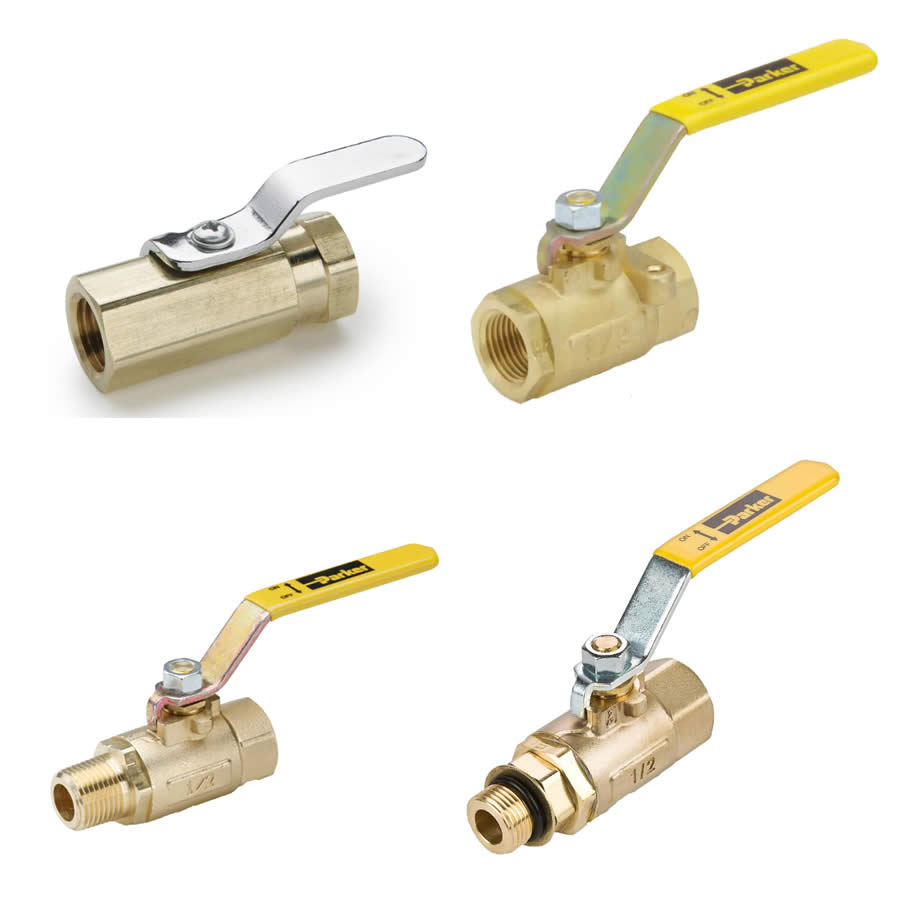Parker Ball Valves球阀 Industrial Brass Ball Valves PARKER代理 Parker Hannifin Corporation